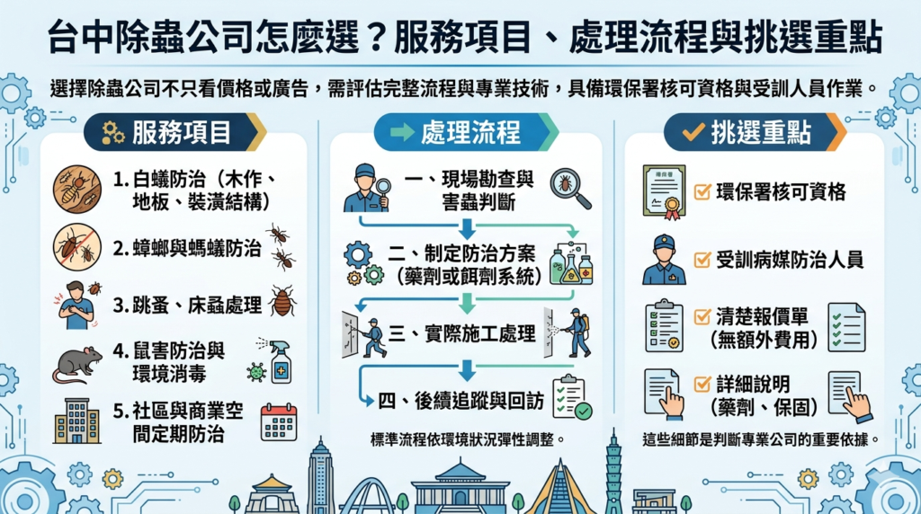 2026台中除蟲公司Ptt推薦,除蟲公司有用嗎?價格與服務流程? 1 Image 3
