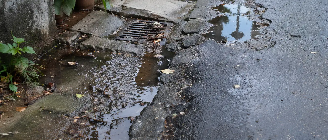 梅雨季排水溝積水是夏季鼠患的隱藏溫床
