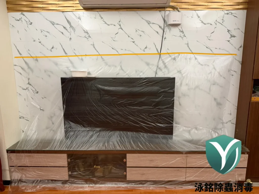 現場白蟻防治案例|白蟻早已遍布木作,拖延處理讓災情更加嚴重 18 白蟻防治保護客人家具
